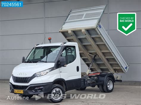 IVECO Daily 35C14 Kipper 3500kg Trekhaak Airco Cruise Camera Tipper Be