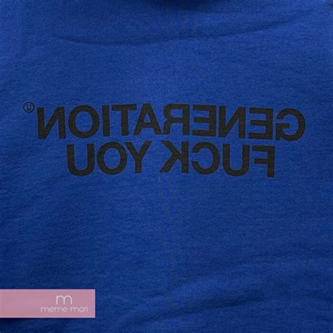 楽天市場SupremeUNDERCOVER AW Generation Fuck You Zip Up Sweat シュプリームアンダーカバー ジェネレーションファックユー