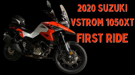 First Ride Suzuki Vstrom Xt Video