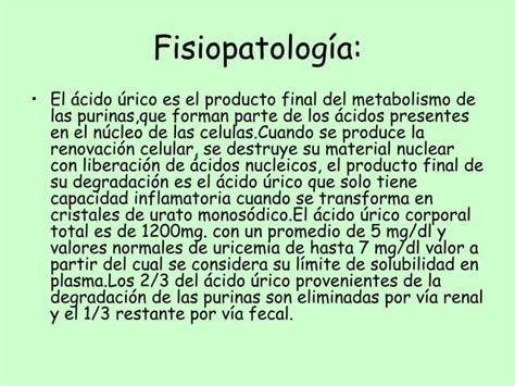 Hiperuricemia Gota Ppt