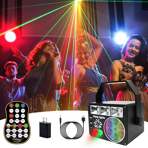 Party Lights Disco Dance Dj Lights 3in1 Party Lightled