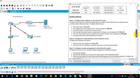 Networking Essentials Practice Skills Assessment Pt Type Cisco Type