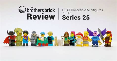 Lego Collectible Minifigures 71045 Series 25 Tbb Review Cover