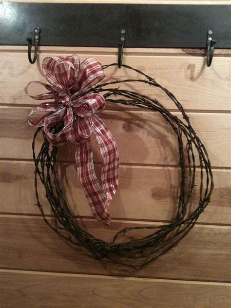 Dawson Wreath Barn Home Barbed Wire Decor Barb Wire Crafts Barbed