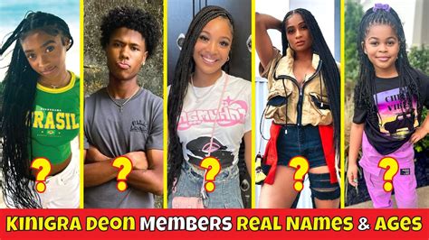 Kinigra Deon Members Real Names Ages 2023 YouTube