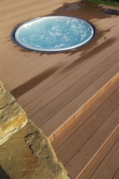 Home Waterproof Plastic Wood Swimming Pool Floor Home Waterproof