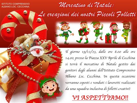 Mercatino Di Natale Le Creazioni Dei Nostri Piccoli Folletti