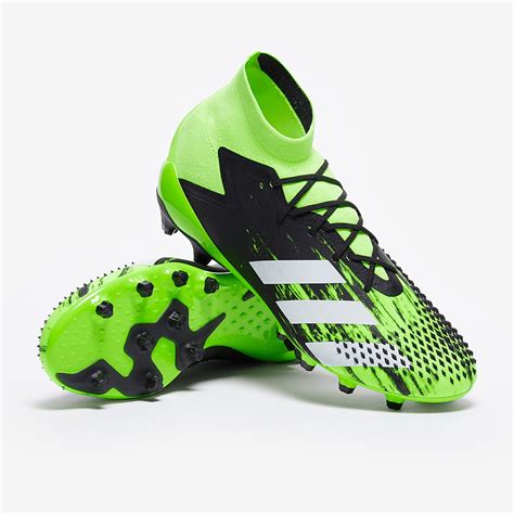 Adidas Predator Mutator 1 Ag Signal Greenwhitecore Black Artificial Grass Mens Boots