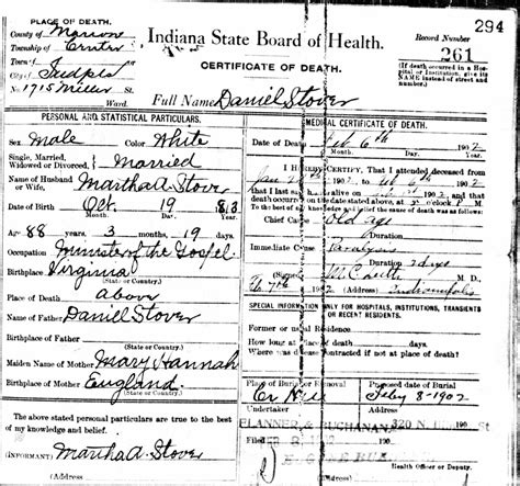 Memorial and obituary for Henry Stover 8