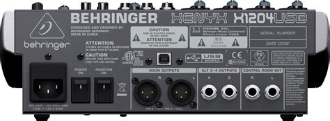 Behringer Xenyx X1204USB - DJMania