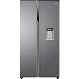 Haier Hb Fgsaaa Freestanding Slim American Style Fridge Freezer L