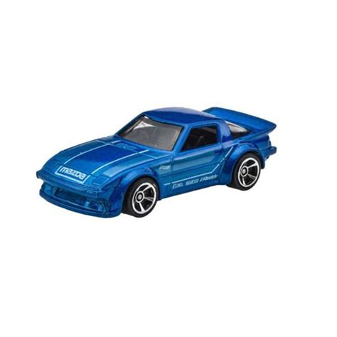 Masinuta Metalica Hot Wheels Mazda Rx Albastru Emag Ro