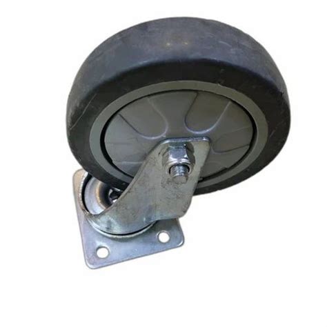 6X2 Rubber 6 Inch Trolley Castor Wheels At 1350 Set In New Delhi ID