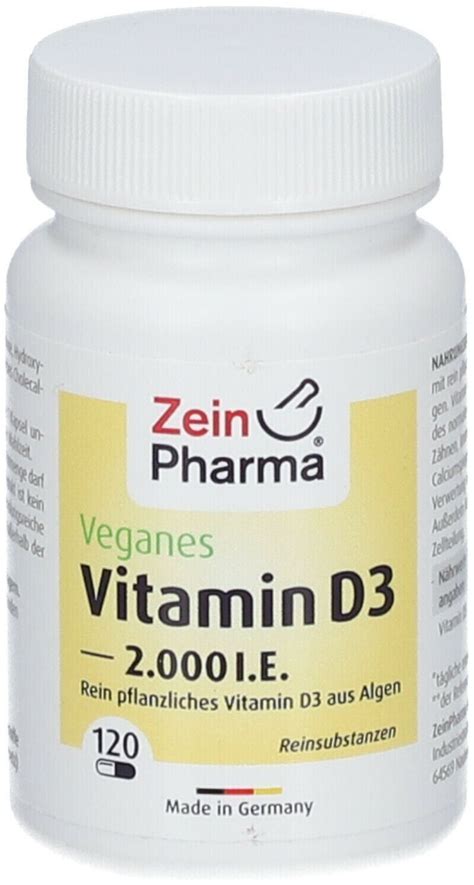 Zeinpharma Vitamin D I E Kapseln Stk Ab