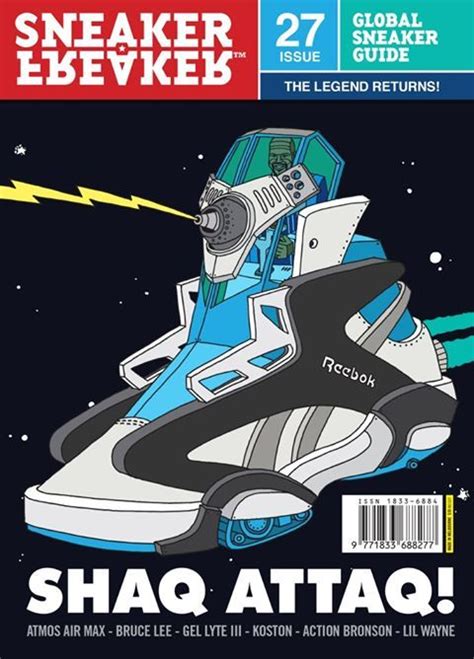 Sneaker Freaker Magazine Shaq Sneakers Sneaker Magazine