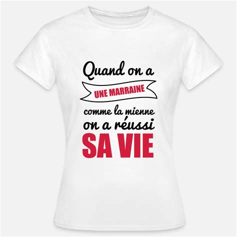 T Shirts Marraine Filleul à Commander En Ligne Spreadshirt