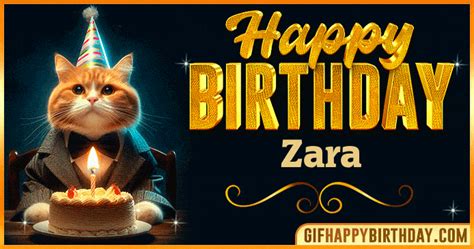 Happy Birthday Zara GIF Images