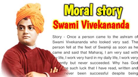 Moral Story Of Swami Vivekananda English Story Translate English To