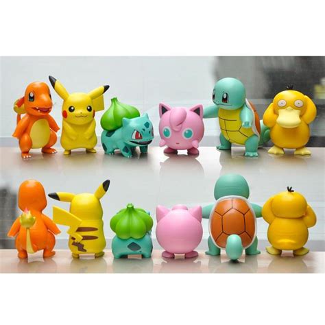 Pokemon Pikachu Bulbasaur Squirtle Charmander Psyduck