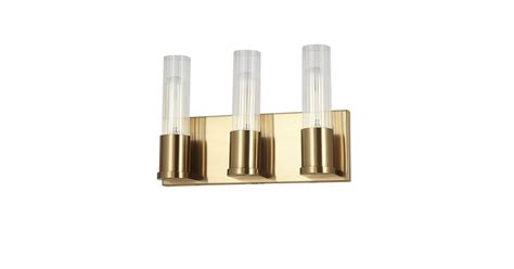 Dainolite TBE 123W AGB Tube 3 Light 13 Wide Vanity Light Build