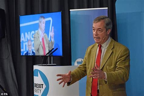 Nigel Farage Faces Revolt As Brexit Party Meps Are Set To Quit Daily