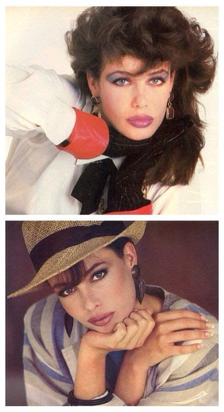 Kelly Lebrock Kelly Lebrock Fashion Plates 80s Fashion