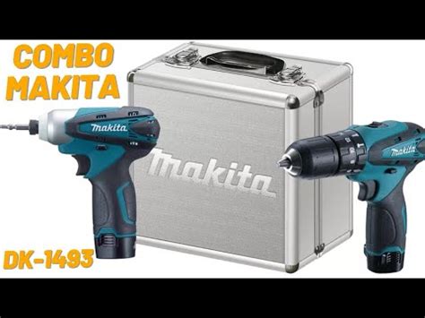 Parafusadeira E Furadeira De Impacto Makita DK1493 Combo Unboxing