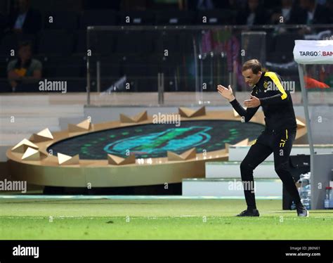 Berlin Germany 27th May 2017 Dortmund S Coach Thomas Tuchel