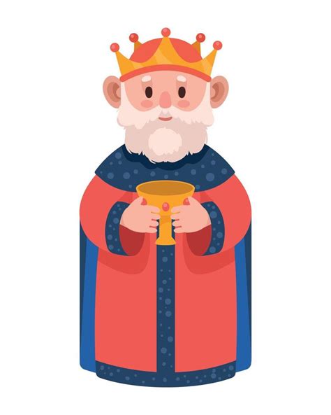 Gaspar Wise Men Character 17406399 Vector Art At Vecteezy