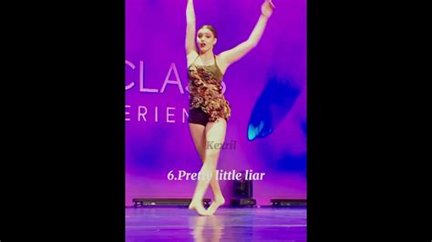 All Of Kalanis Solos On Dance Moms 💖 Youtube