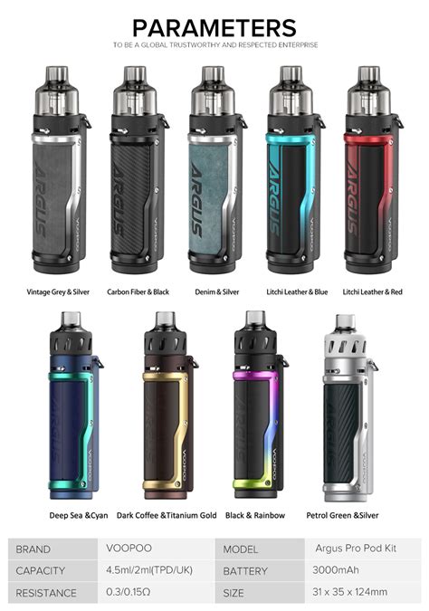 VOOPOO Argus Pro Pod Kit 3000mAh