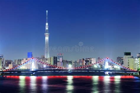 Tokyo skyline stock photo. Image of light, outdoor, architecture - 37726992