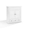 Dracelo 24 25 In W X 9 25 In D X 25 75 In H White Bathroom Wall