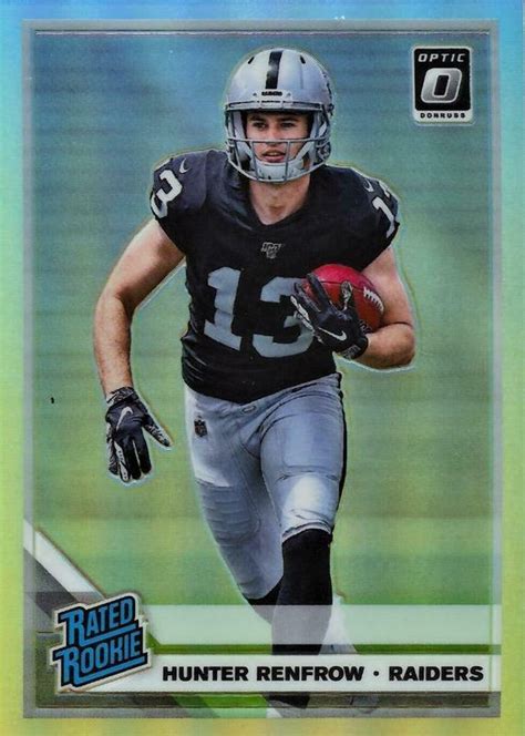 Hunter Renfrow 2019 Optic 190 Holo Price Guide Sports Card Investor