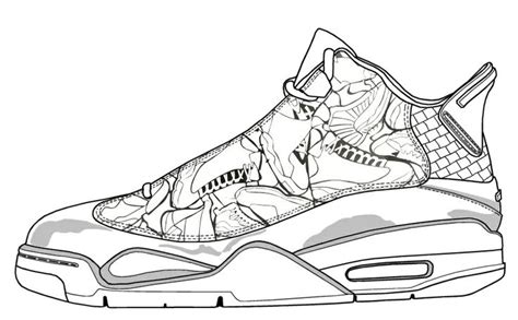 Air Jordan Sneaker Coloring Pages Created By Kicksart Air Jordans