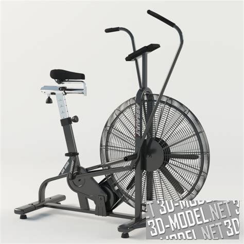 3D модель – Велотренажер со встроенным вентилятором
