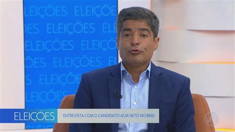 ACM Neto União Brasil é entrevistado no Bahia Meio Dia veja íntegra