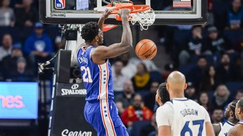 Joel Embiid Nearly Drops Triple Double In Win Nbc Sports Philadelphia