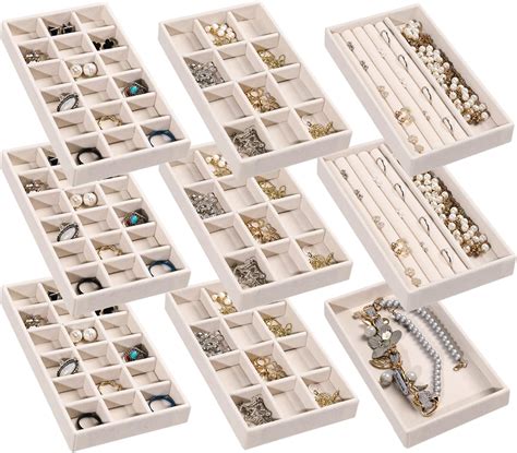 Amazon Findingking Gray Slot Size Jewelry Display Tray