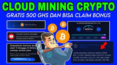 Claim Ghs Sekarangmining Cryoto Gratis Ghs Cloud Mining