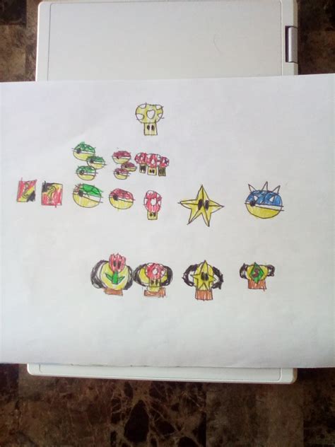 Mario Kart 64 Items by KodiMadness on DeviantArt