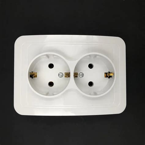 Aliexpress Buy Dual Eu Wall Socket A V P E Standard