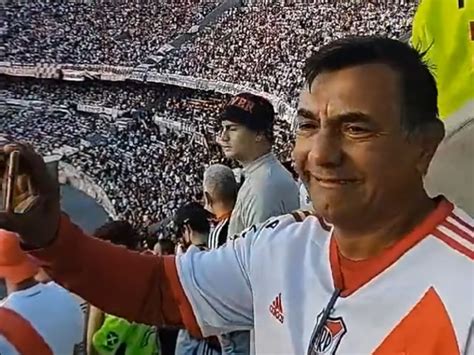 Video La Emoci N De Un Hincha De River Al Entrar Al Estadio Monumental