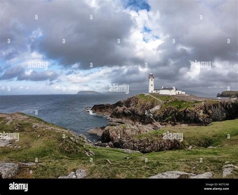 This Is Fanad Lighthouse On The North Coast Of Donegal Ireland Stock