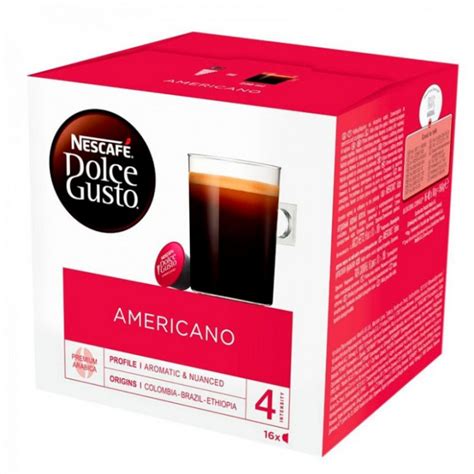 Coffee Capsules Nescafe Dolce Gusto Americano Pcs Coffeeynya Ua