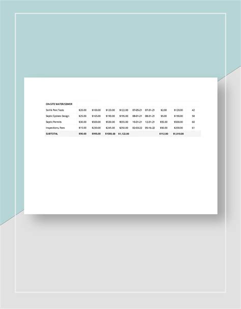 Project Spreadsheet 6 Examples Format Pdf Examples - Riset