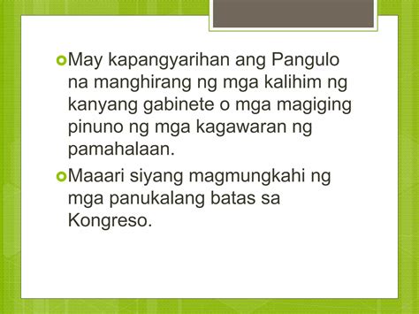 Ang Tatlong Sangay Ng Pamahalaan Ng Pilipinas Ppt