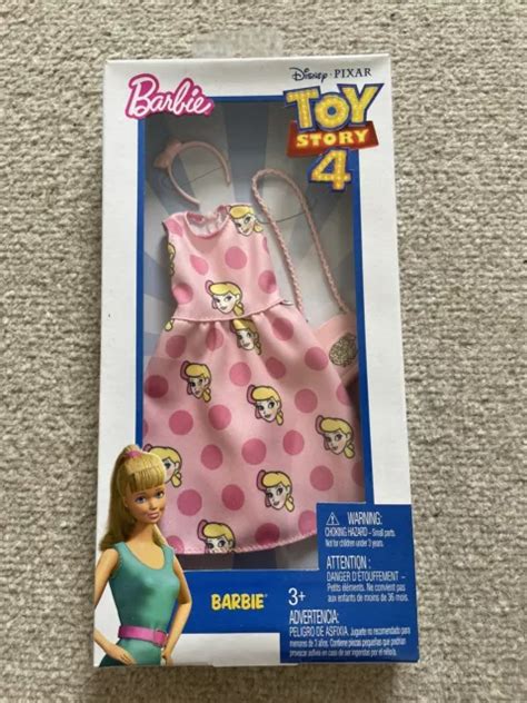 Barbie Disney Pixar Toy Story 4 Barbie Doll Outfit Rare Bow Peep Dress £15 00 Picclick Uk