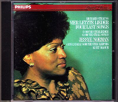 Jessye NORMAN Kurt MASUR Richard STRAUSS Vier Letzte Lieder Four Last