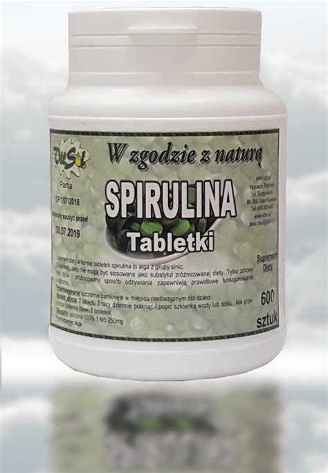 Spirulina Tabletki Vitsol Salus Polska Pl